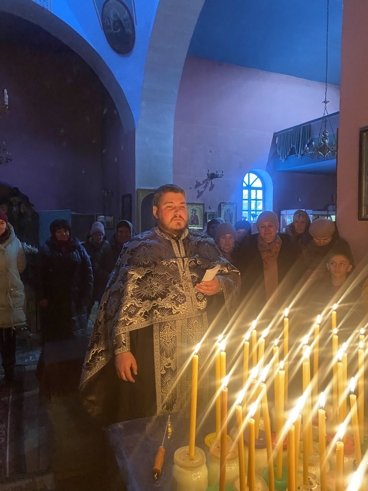 Читання четвертої частини Великого покаянного канону преподобного Андрія Критського