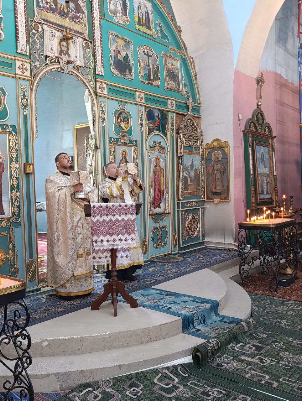 Літургія у неділю 7-му після Пасхи, святих отців І Вселенського собору