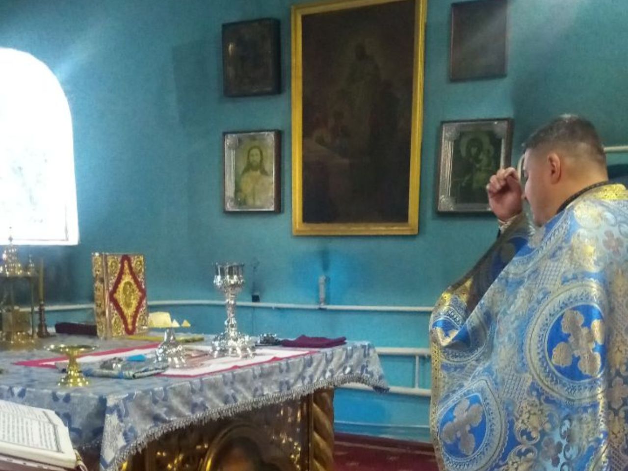 Божественна літургія у храмове свято Успіння Пресвятої Богородиці